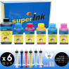 【(M)】Saving Kit Univ. Inks superInk (6 colors dye) for inkjet printers