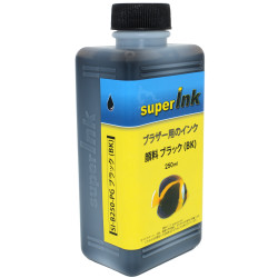 ブラザー（BROTHER）用 ブラック（顔料）詰め替え 互換インク superInk 250ml×4本（全機種対応）
