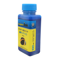 ブラザー（BROTHER）用 シアン（顔料）詰め替え 互換インク superInk 100ml（全機種対応）