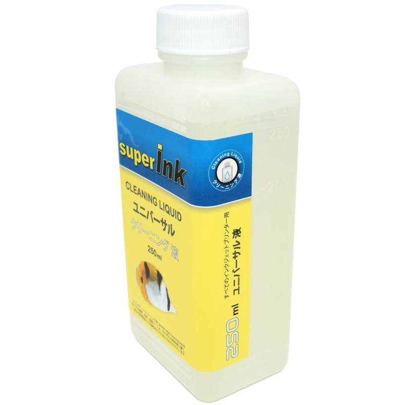 KIT 250ml×2本 superInk ユニバーサル 洗浄液 インクジェットプリント