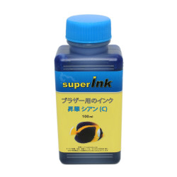 ブラザー（BROTHER）用 シアン（昇華）詰め替え 互換インク superInk 100ml（全機種対応）
