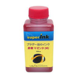 ブラザー（BROTHER）用 マゼンタ（昇華）詰め替え 互換インク superInk 100ml（全機種対応）
