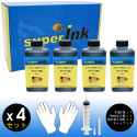 KIT 4x250ml Black for Epson printers