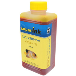 250ml Inchiostro superInk GIALLO (dye) per stampanti inkjet Epson