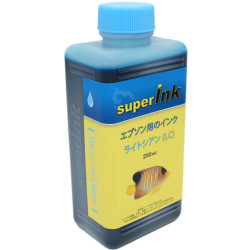 250ml Inchiostro superInk CIANO FOTO (dye) per stampanti inkjet Epson