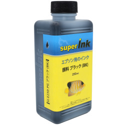 2x250ml superInk BLACK (pigment) ink for all Epson inkjet printers