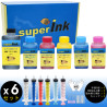 【(M)】Saving Kit superInk (6 colors pigment) for Epson inkjet printers