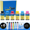 【(S)】Kit Risparmio Inchiostri superInk per Epson(6col premium anti-uv)