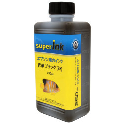 エプソン（EPSON）用 ブラック（昇華）詰め替え 互換インク superInk 250ml×2本（全機種対応）