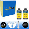 エプソン（EPSON）用 ブラック（昇華）詰め替え 互換インク superInk 250ml×2本（全機種対応）