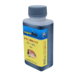 100ml Inchiostro superInk GRIGIO (dye) per stampanti Canon