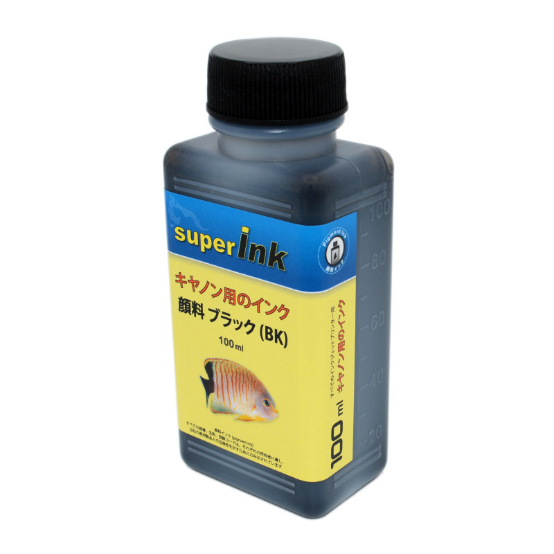 キヤノン（CANON）用 ブラック（顔料）詰め替え 互換インク superInk