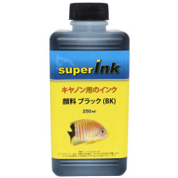 4x250ml superInk BLACK (pigment) ink for all Canon inkjet printers