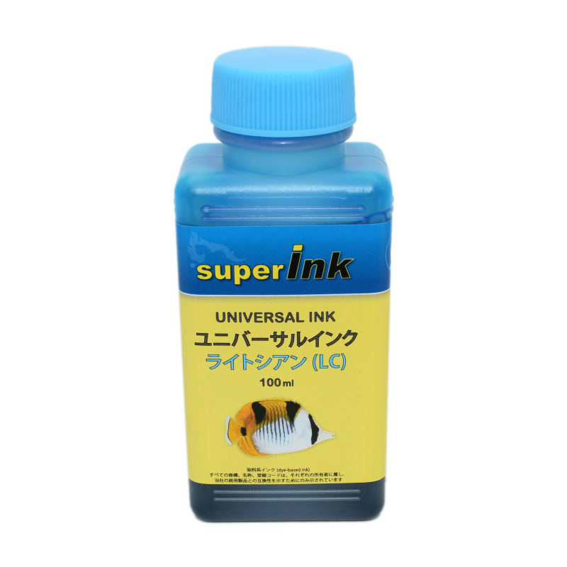 Universal Ink for all inkjet printers SI-U100 Light Cyan Universal Ink for all inkjet printers SI-U100 Light Cyan