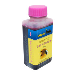 HP用 ライトマゼンタ（染料）詰め替え 互換インク superInk 100ml（全機種対応）