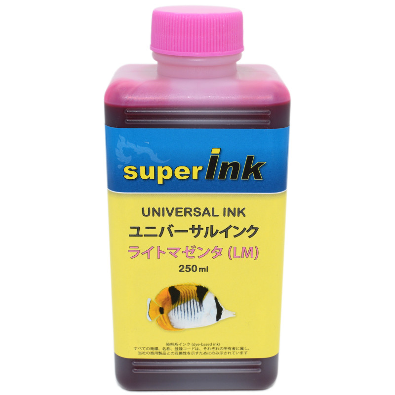 Universal Ink for all inkjet printers SI-U250 Light Magenta Universal Ink for all inkjet printers SI-U250 Light Magenta